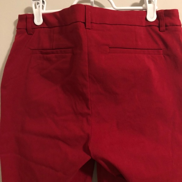 Kenar red straight leg pants - Picture 4 of 8
